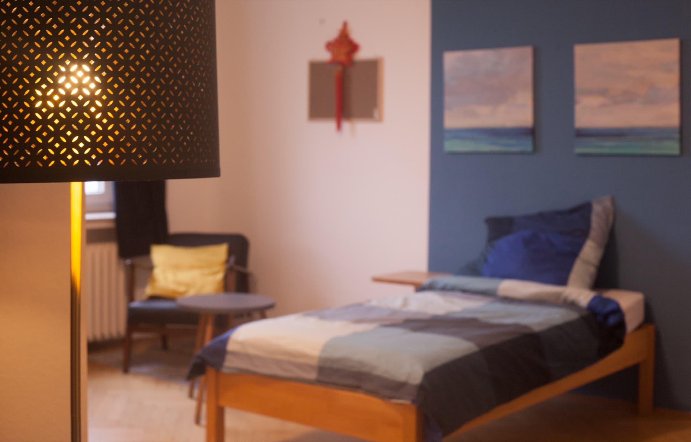 private room in a CASA host-family accommodation context