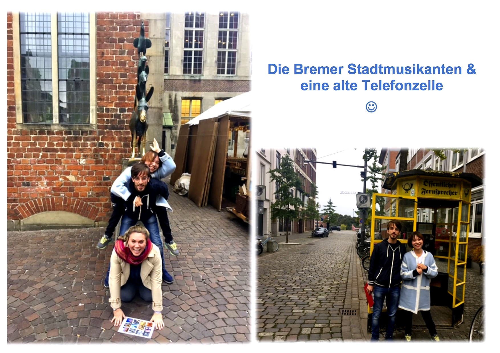 international CASA students taking part in an outdoor Bremen rally